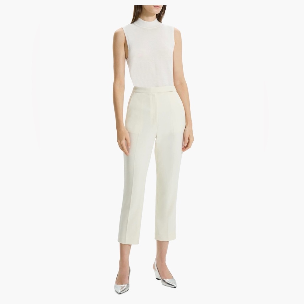 ▪️NWT Theory Admiral High Waist Slim Fit Crop Pants